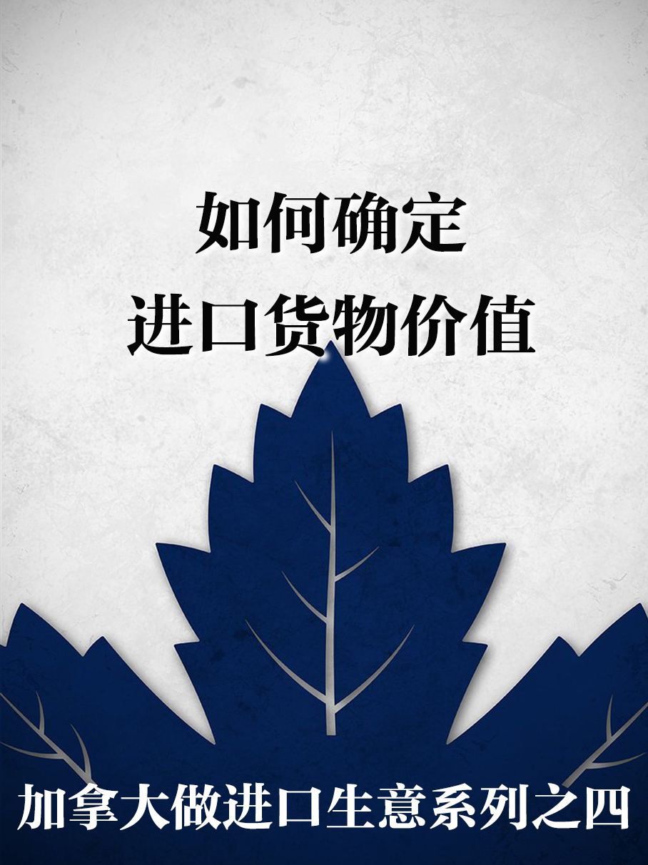 货物进口到加拿大：确定进口